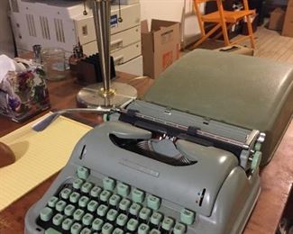 Vintage typewriter.