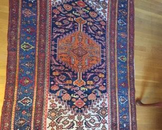 Small Oriental rug.