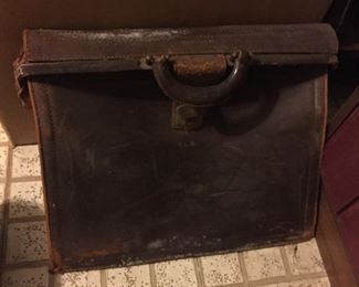 Old briefcase.
