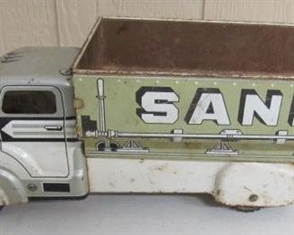 Marx Toys Metal Sand Truck