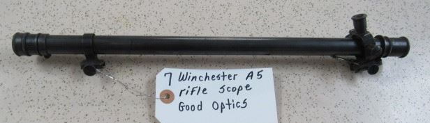 Winchester A5 Rifle Scope - Good Optics