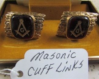 Masonic Cuff Links 
