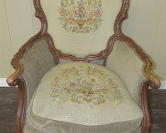 Needlepoint Living Room Chair