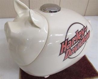 McCoy 1984 Harley Davidson Hog Gas Tank Cookie Jar Hard To Find!