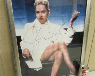 Sharon Stone Autographed Picture w/Certificate