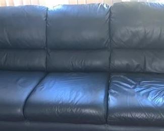 Leather Sofa By Chateau d'Ax