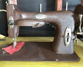 White Rotary Sewing Machine