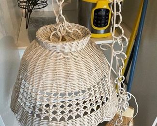 wicker lamp 