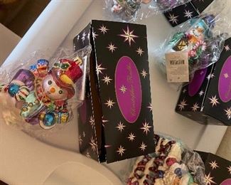 Christopher Radko ornaments 