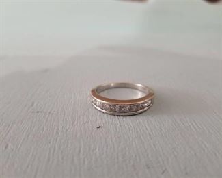 Diamond Ring. Size 9.