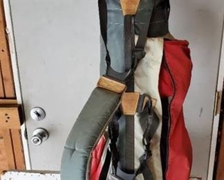 Eclipse Golf Bag with 11 Clubs. includes 3 Covers. Golf Tees. and Balls