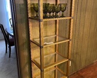 Lighted stagers Hollywood Regency style