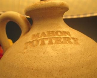 Mahon Pottery Jug Lamp 