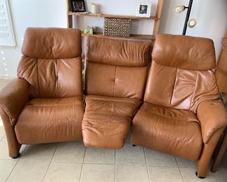 Himolla German Leather Couch $1000