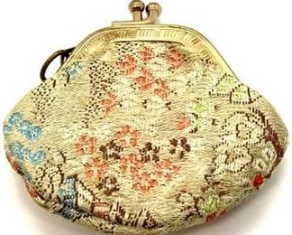 2027 - Small Tapestry Coin Purse 