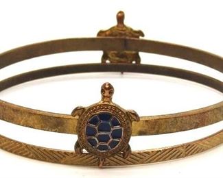 2071 - Turtle Bangle Bracelets 