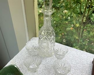 Great crystal decanter.