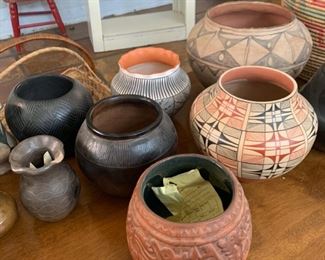 There are a few smaller piece that might now be in the picture, honestly there's a lot of very different styles of Pottery in this sale.  I'm terrified I'm going to break something every time I turn around.