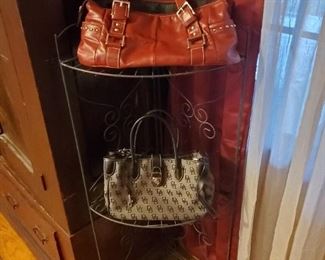 Ladies purses and clothes