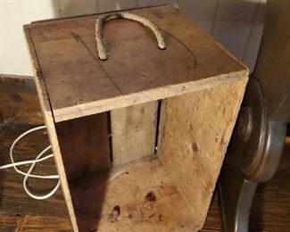 Vintage  wood crate