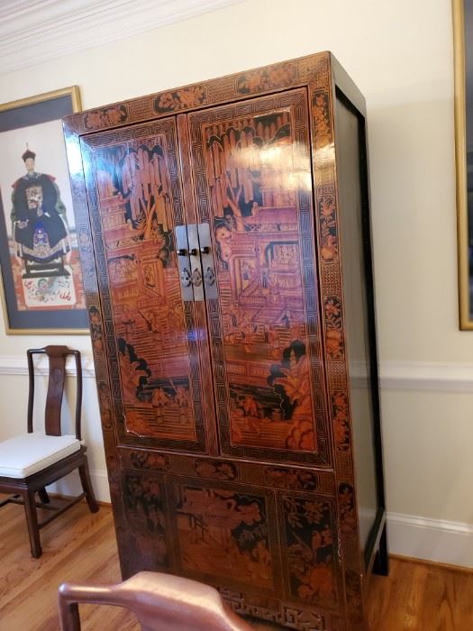 Circa 1700-1740 Chinese Wedding Chest