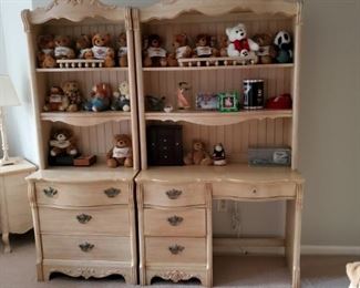 Book Case and matching desk/vanity