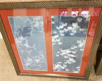 Obi patterns framed