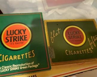 Vintage cigarette tins