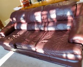 Leather sofa