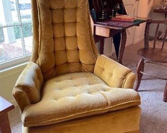 Mid-century chair, one of two