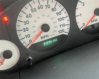 117,530 odometer of Dodge van