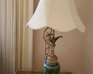 Cloissone Urn Lamp
