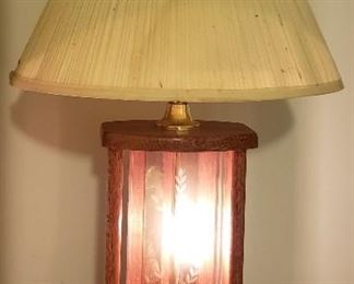 Lamp with Inner Candelabra Design