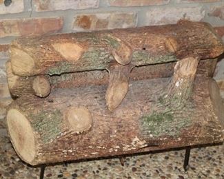 gas logs, old-school