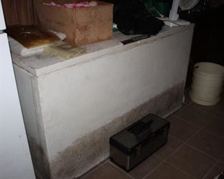 Wards chest freezer, from the ice age, but still freezing!