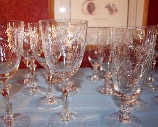 crystal stemware