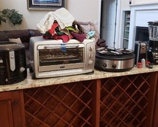 Toaster oven and other small electrics