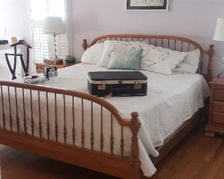Another view of the bed