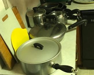 Cookware, electric skillet, pressure cooker