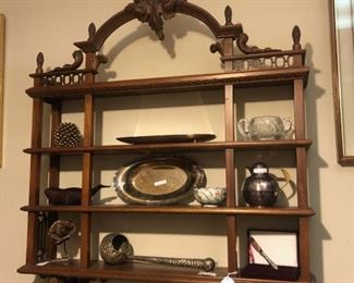 Chippendale style Wall Shelf: $500