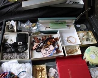 All jewelry removed from the house until the sale. 