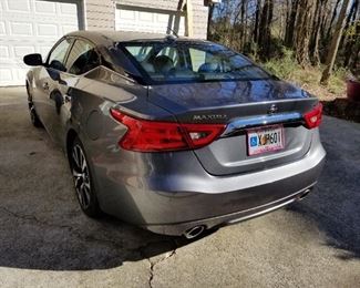 This is a 2018 Maxima SV with 59,000 miles. The ask is $22,350