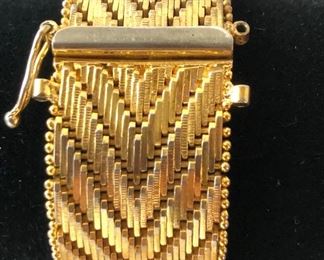 18 K gold plated bracelet