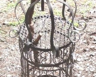 19 - Antique Metal Birdcage