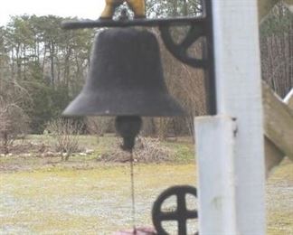 30 - Cast Iron Rooster Bell