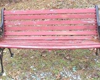 34 - Wood Bench
