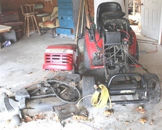 43 - Craftsman Riding Mower - AS IS w/ Motor