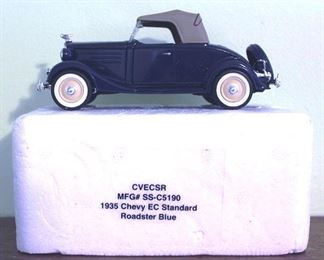 96 - 1935 Chevy EC Standard Roadster Blue Model