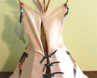 107 - Native American Tee-Pee Decoration