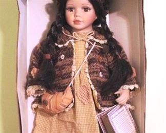 112 - Porcelain Doll in Box